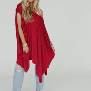 Three Bird Nest Red Wren Tunic